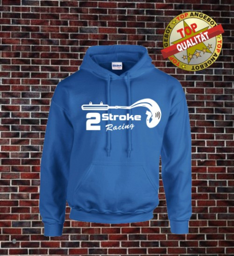 Hoodie 2Takt Blau