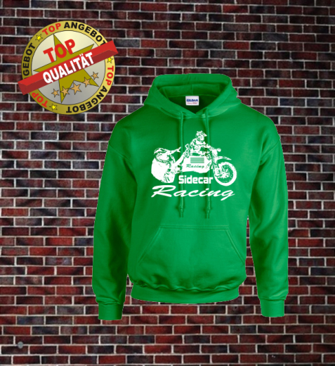 Seitenwagen ( Sidecar ) Hoody Grün Seitenwagen ( Sidecar ) Hoody Grün