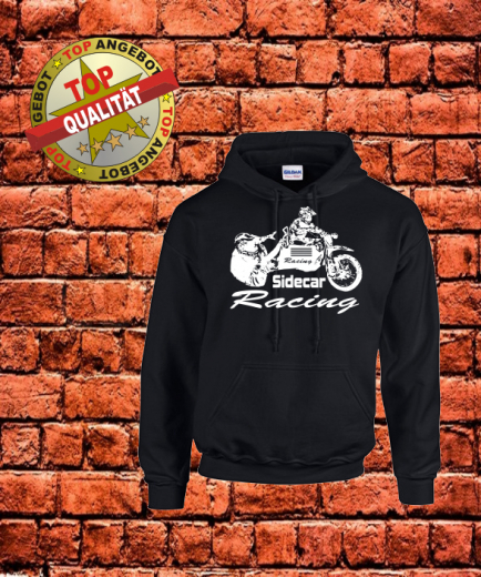 Seitenwagen ( Sidecar ) Hoody Schwarz