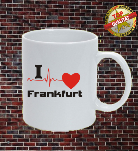 Frankfurt "I love Frankfurt " Kaffeetasse