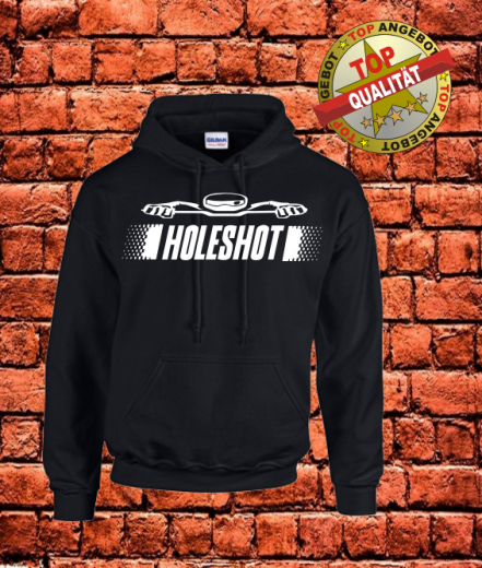 Hoodie Holeshot Schwarz Hoodie Holeshot Schwarz