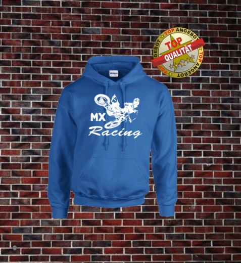 Hoodie MX Blau Hoodie MX Blau