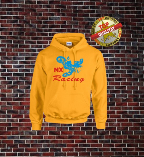 Hoodie MX Gelb Hoodie MX Gelb