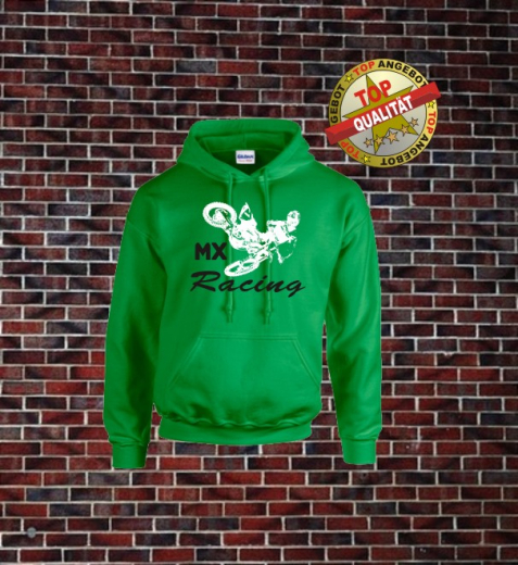 Hoodie MX Grün Hoodie MX Grün
