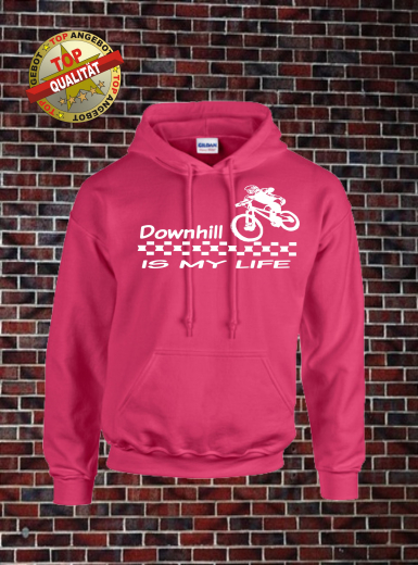 Downhill Hoodie Heliconia Weiß Downhill Hoodie Heliconia Weiß