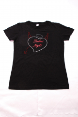 T-Shirt mit Strassmotiv Ladie´s Night