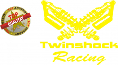Twinshock Aufkleber Gelb