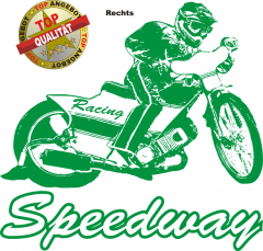 Aufkleber Speedway Grün
