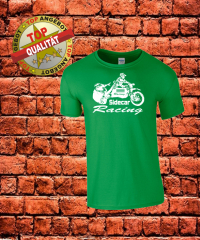 Seitenwagen ( Sidecar ) T-Shirt Grün