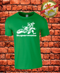 Supermoto T-Shirt Grün