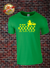 MX IS MY LIFE Grün Gelb