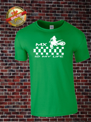 MX IS MY LIFE Grün Weiß