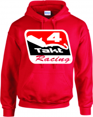 Hoodie 4Takt Rot Neues Logo Hoodie 4Takt Rot Neues Logo