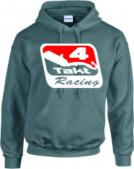 Hoodie 4Takt Grau Neues Logo Hoodie 4Takt Grau Neues Logo