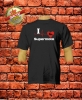 I Love Supermoto Herren T-Shirt Schwarz