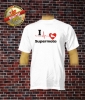 I Love Supermoto Herren T-Shirt Wei