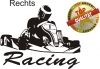 Aufkleber Kart Racing Schwarz