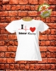 I Love Sidecar Racing Damen T-Shirt Wei