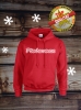 Kapuzenpulli Pistensau Rot