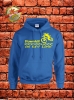 Downhill Hoodie Blau Gelb