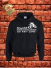 Downhill Hoodie Schwarz Wei